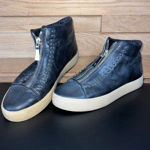 Frye Zipper Leather Shoes